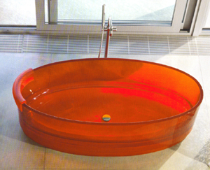 Regia Jolie Freestanding Glass Baths
