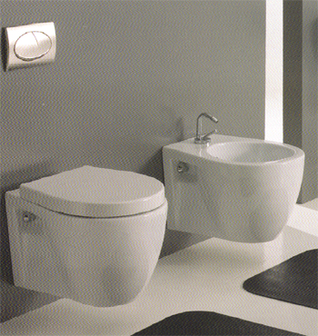 Ceramica Esedra Poing Bathroom Toilets