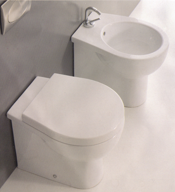 Ceramica Esedra Poing Bathroom Toilets