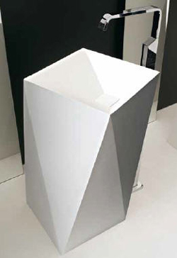Art Ceram Sharp Freestanding Bathroom Sinks