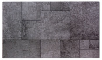 Mirage Pietre Slate Gray Bathroom Tiles