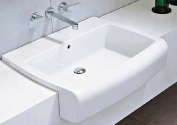 Flaminia Una Semi-Reccesed Bathroom Sinks